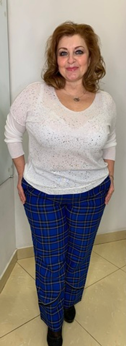 Немецкие брюки в клетку