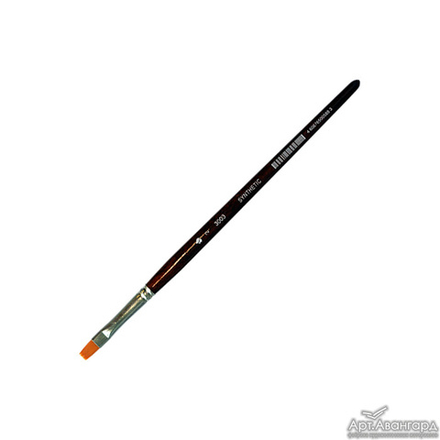 Кисть из синтетического волоса плоская №2 Арт.Авангард