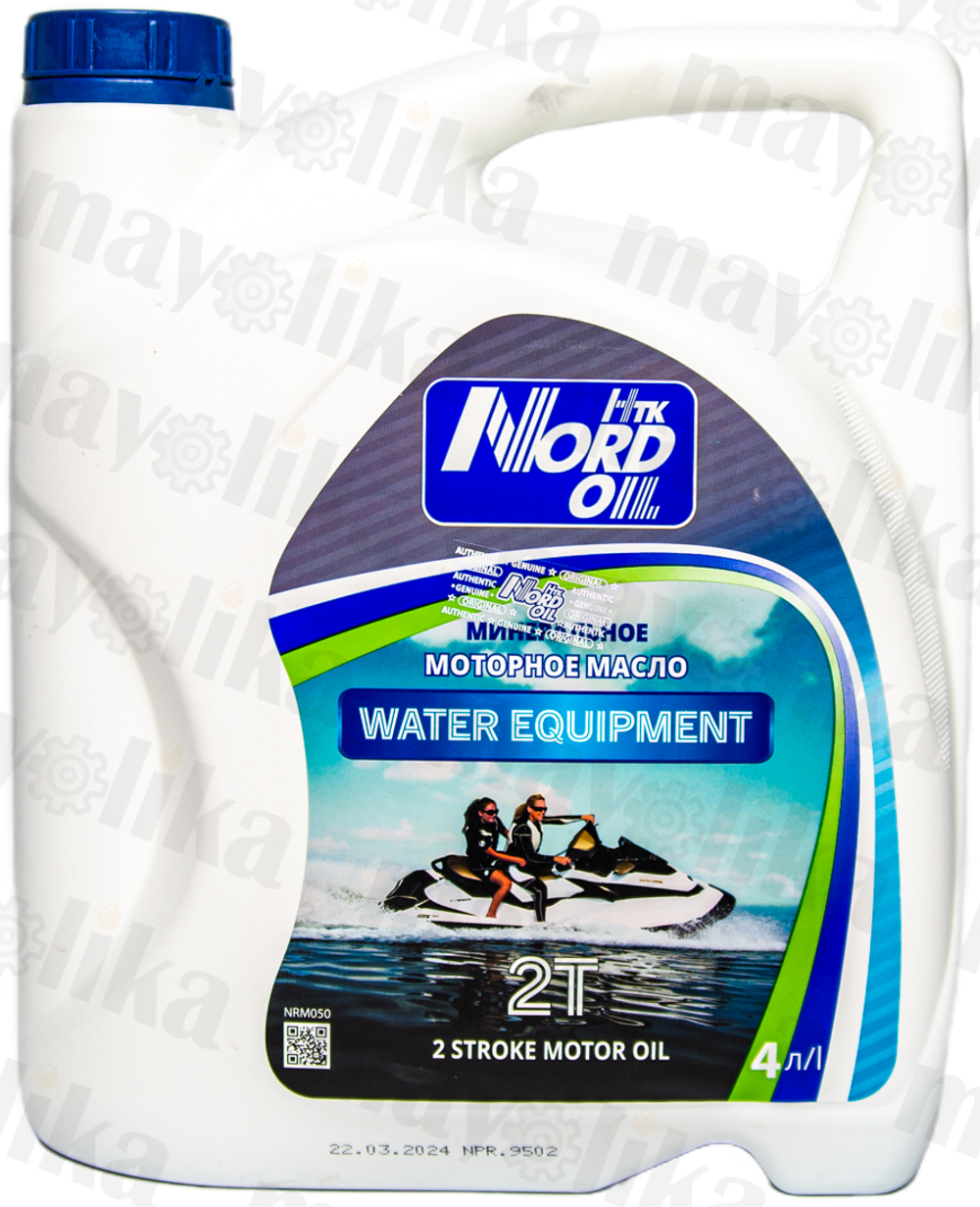 Минеральное моторное масло для водного транспорта Nord Oil WATER EQUIPMENT 2T