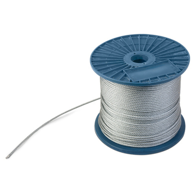 Трос стальной круглопрядный 2мм DIN3055