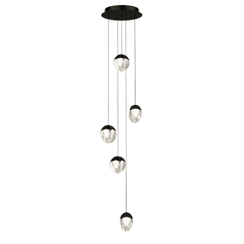 Подвесной светильник MD24001033-5A black/clear