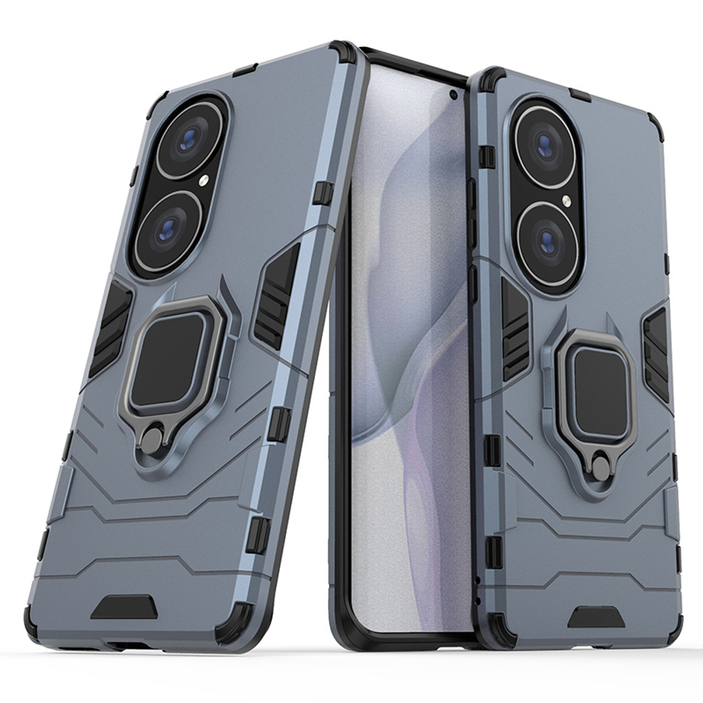 Противоударный чехол с кольцом Panther Case для Huawei P50 Pro