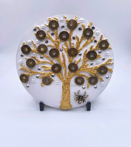 Панно на подставке "Денежное дерево"