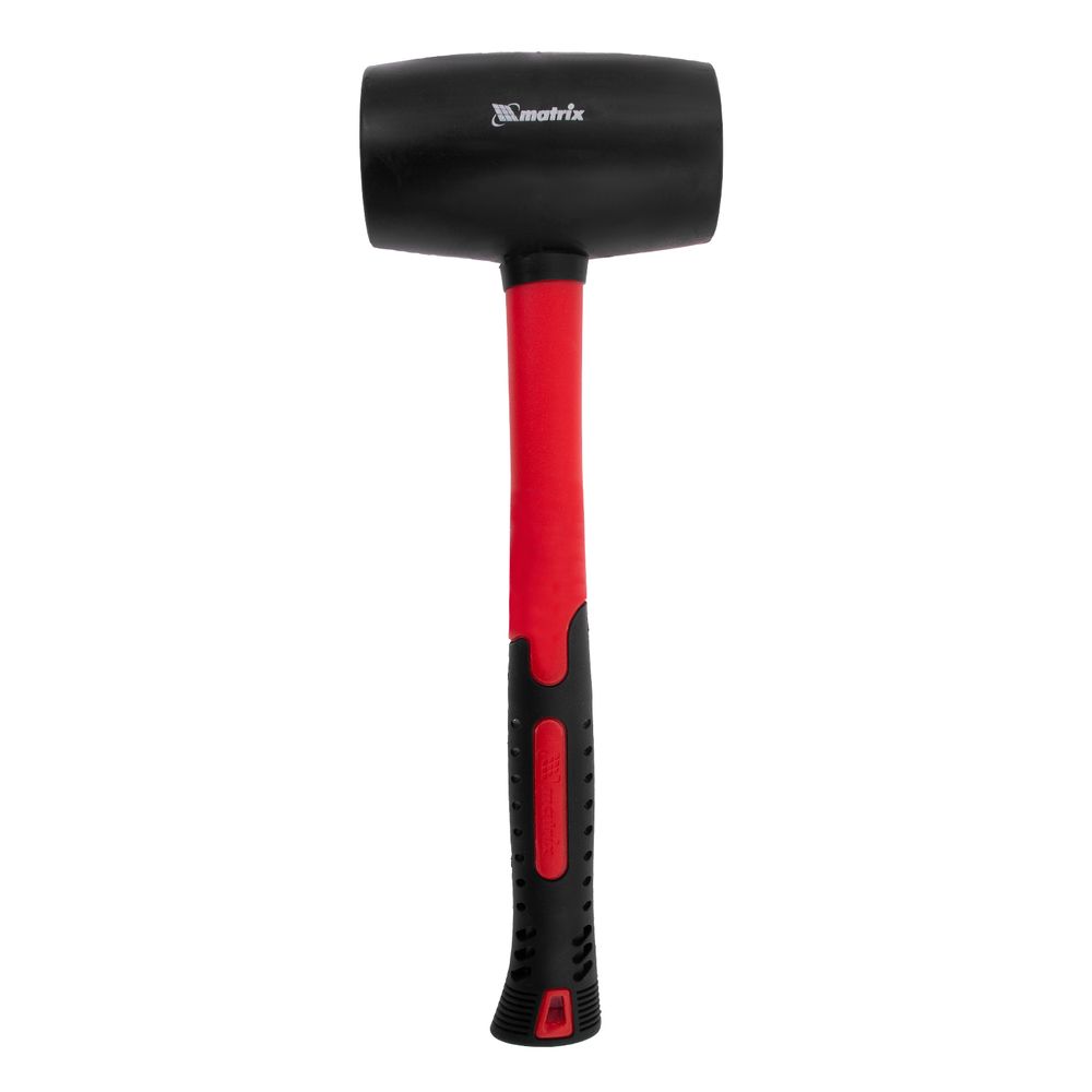 11194 Киянка резиновая, 910 г, черная резина, фибергласовая рукоятка Matrix