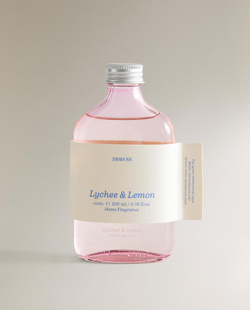 Zara Home LYCHEE & LEMON REED DIFFUSERS — ароматический диффузор с тростниковыми палочками, Личи и Лимон, 200 мл