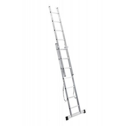 Лестница алюминиевая 2 секционная  2*7  UFUK PRO 411207