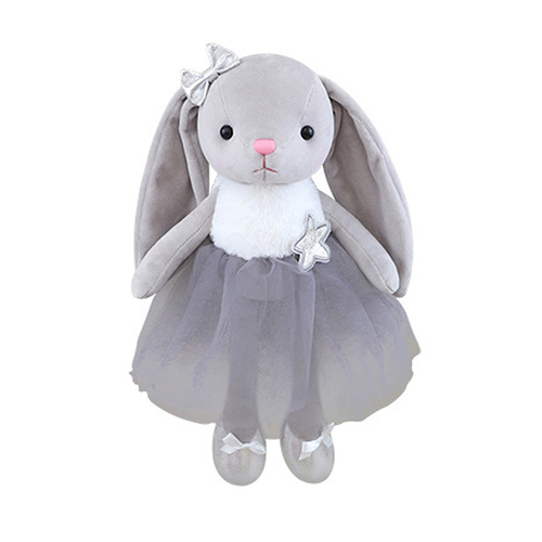 Купить Мягкая игрушка "Зайка в юбке" 39см
