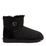 Угги Bailey Button Mini II Metallic Black