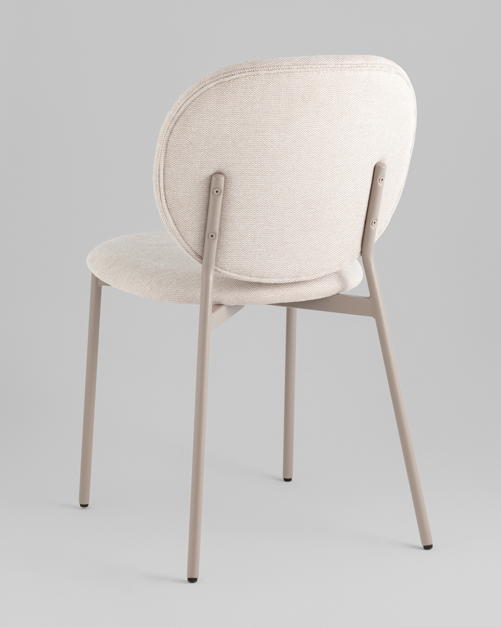 Стул обеденный Pip бежевый кремовые ножки NP