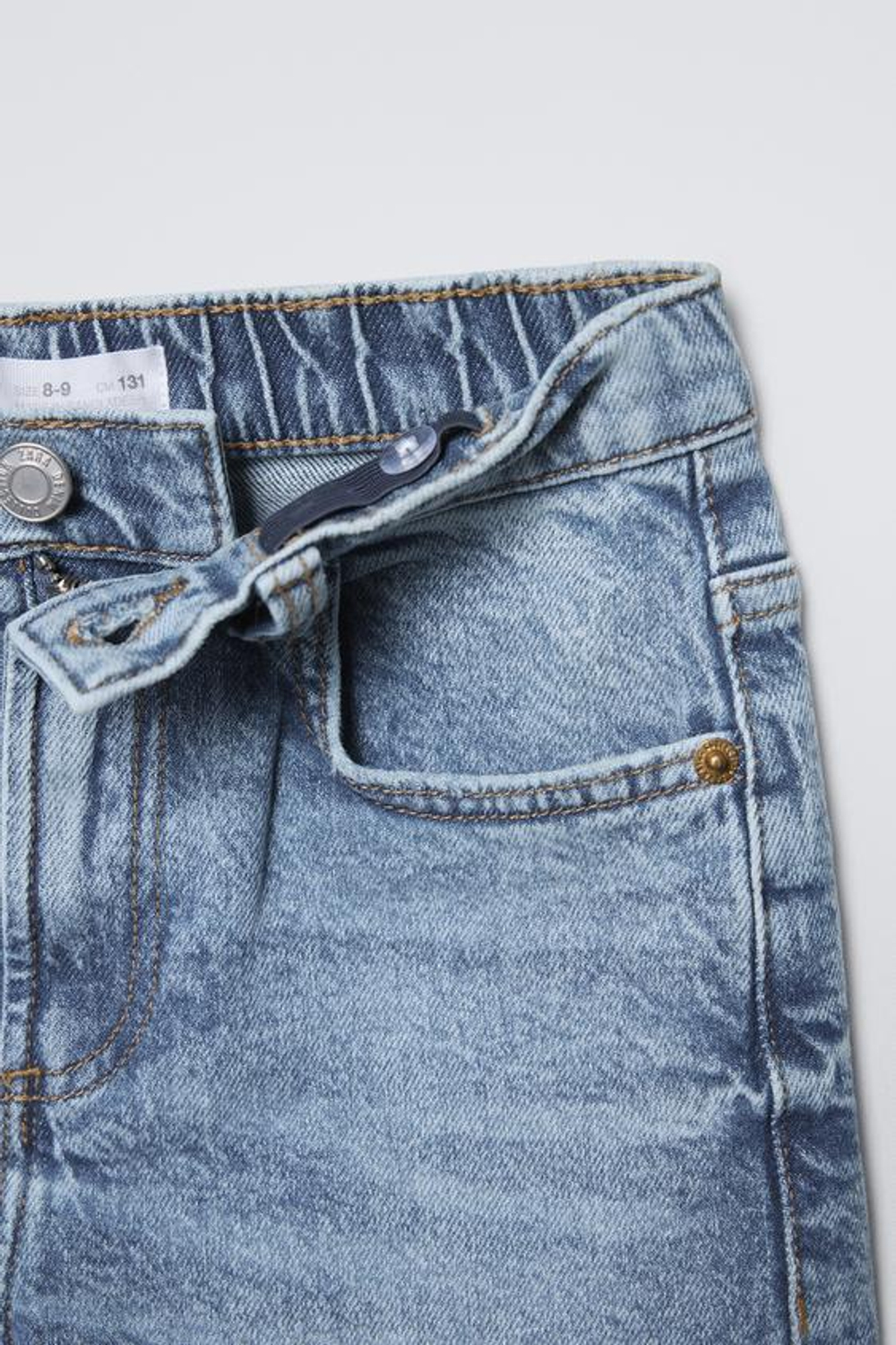 ZARA ДЖИНСЫ MOM FIT COMFORT, СИНИЙ