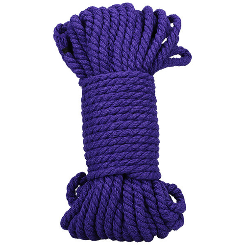 Фиолетовая верёвка для связывания и фиксации 15,24м Doc Johnson Bind&Tie Violet 2404-66-BX
