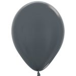 Шар (12"/30 см) Графит (578), металлик 12 шт.