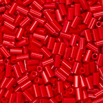 Японский бисер TOHO Bugle (стеклярус) 3mm (№45), непрозрачный глянцевый