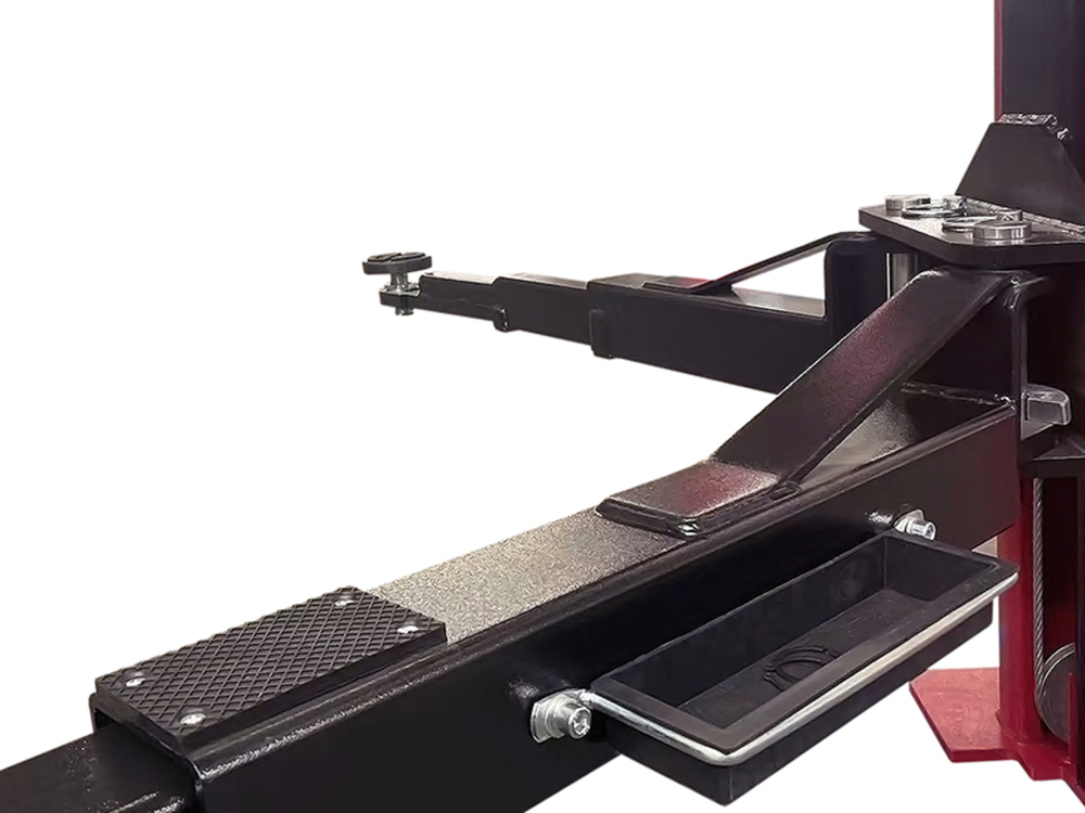 Подъемник электрогидравлический 4т 100-1820мм 2-х стоечный 220В верх. синхрон.(механ. с 1 кол) GTE