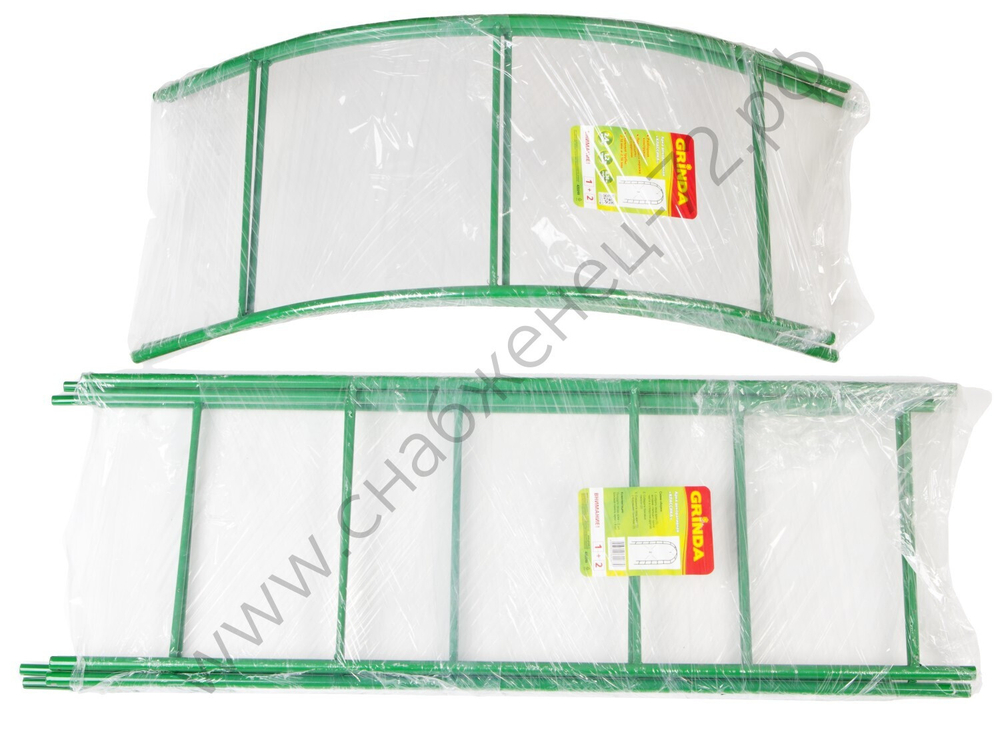 GRINDA КЛАССИКА, 240 х 120 х 36 см, разборная, стальная, декоративная арка (422249)