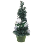 Елка в горшке «Зима» 40 см, Серебро