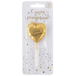 Свеча Сердце, Воздушный шар, на шпажке