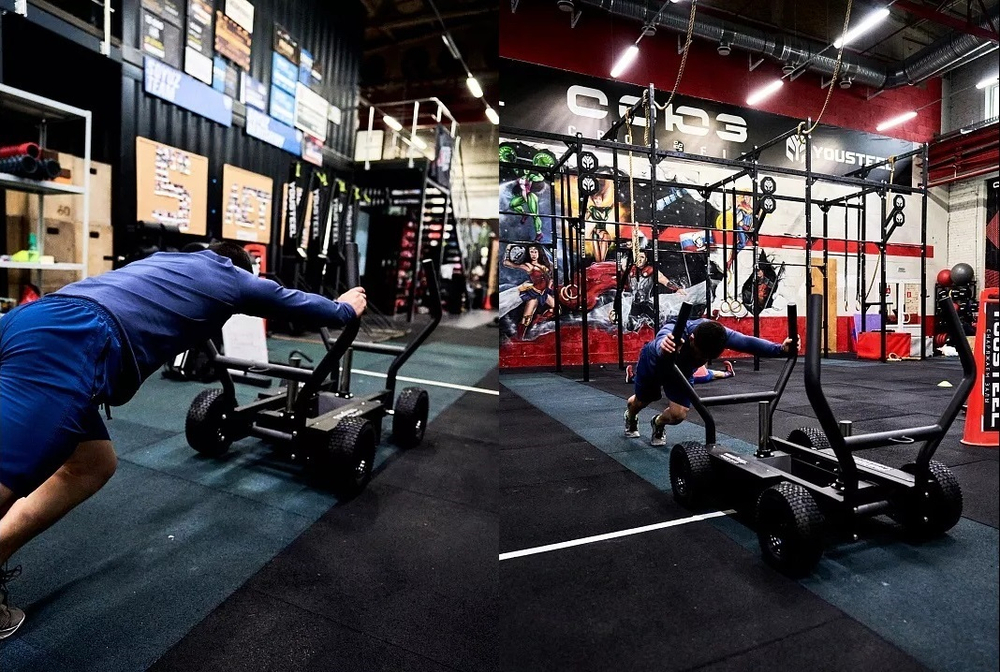 Сани-тележка