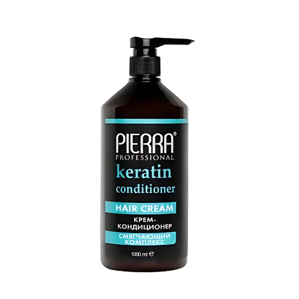 PIERRA Крем-кондиционер для волос с кератином Keratin Conditioner, 1000 мл