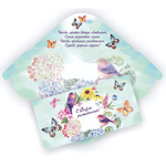 Конверт для денег стандарт «С Днём Рождения - Бабочки»