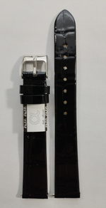 16 мм. Ремень кожаный. Лаковый крокодил.