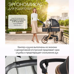 Коляска трансформер Aimile Adventurer черный