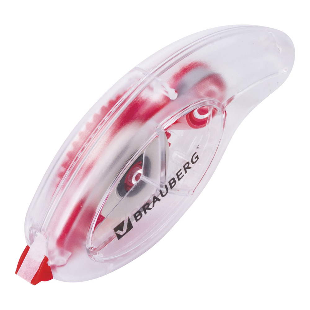 Корректирующая лента BRAUBERG "Red Power" 5 мм х 8 м в упаковке с европодвесом (6 штук в упаковке)