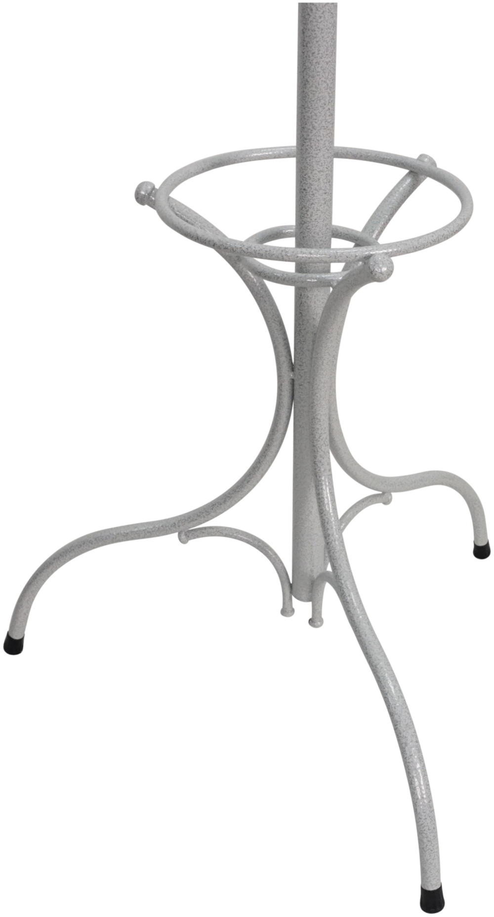 ВЕШАЛКА СТОЙКА №2 ТЮЛЬПАН БЕЛОЕ СЕРЕБРО ВНП13Б