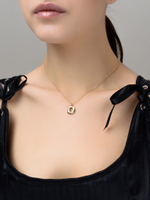 Колье с буквой