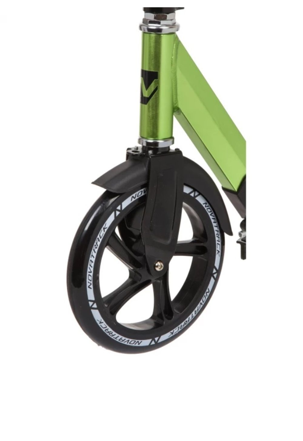 Самокат для детей NOVATRACK DEFT,  230/180 мм, лимонный
