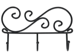 Вешалка "Кружева 3" черная