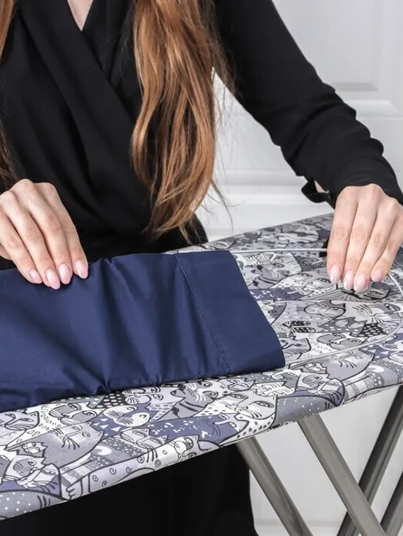 Доска гладильная SMARTY Rock Eco, металлический моноблок, 120×38 см