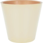 Горшок для цветов InGreen London D280мм, 10,5л c дренажной вставкой, Сливочный