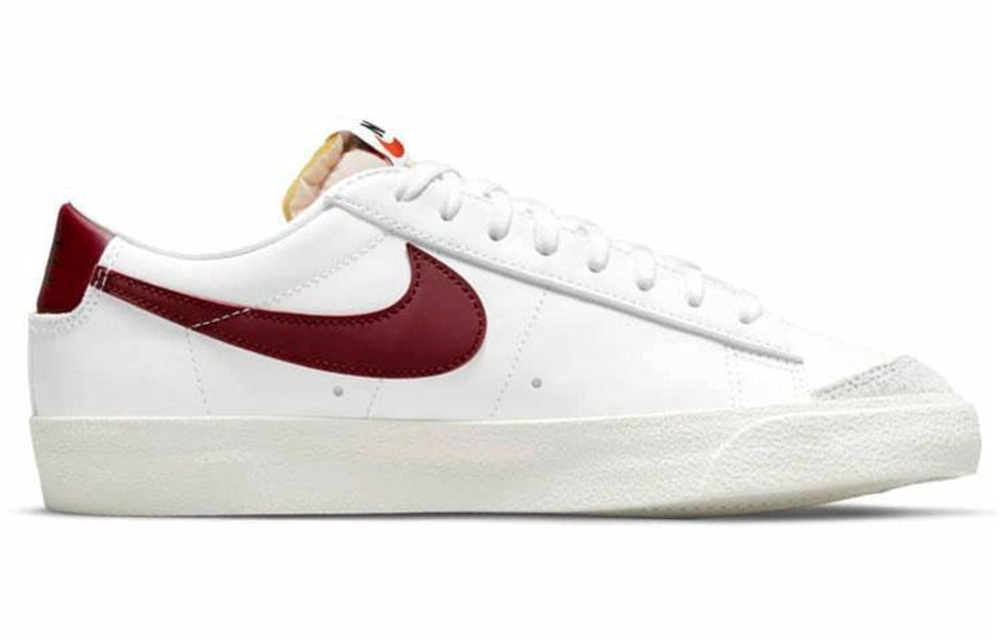 Кроссовки Nike Blazer Low '77 "Team Red" (Женская размерная сетка)