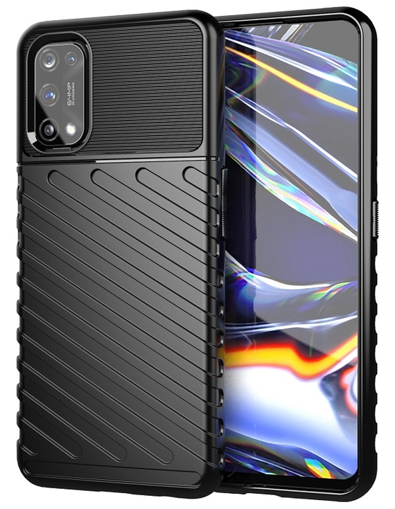 Ударопрочный защитный чехол на OPPO Realme 7 Pro, серия Onyx от Caseport