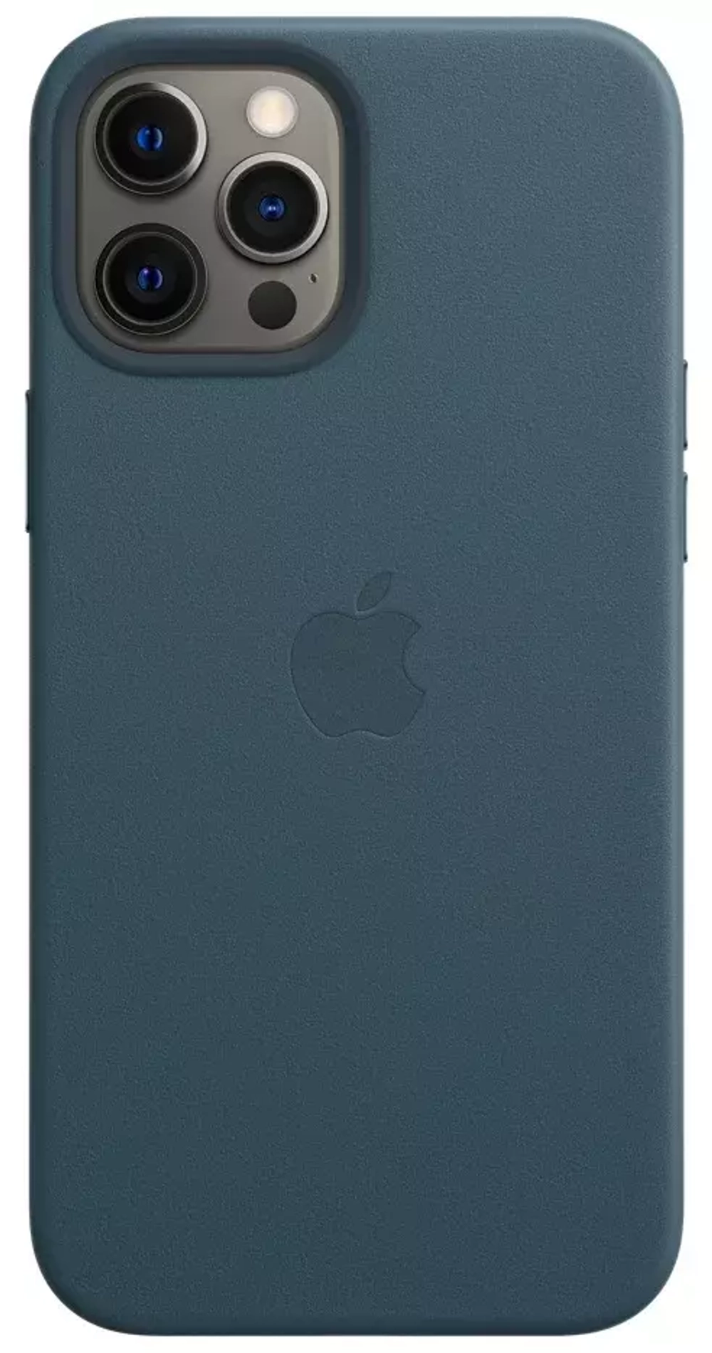 Кожаный чехол  для iPhone 12 Pro Max Baltic Blue (MTES2FE/A)