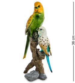 GAEM Art MN- 92 Фигурка «Пара волнистых попугаев»