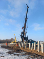 Услуги сваебойной установки КБУРГ-16 / бурение
