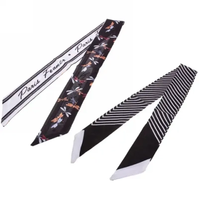 Лента для вплетения в причёску «KRASA- Бэлла», микс 2 цвета, 6*90 см