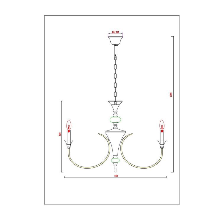 Подвесная люстра Arte Lamp Collinetta A4094LM-8WH
