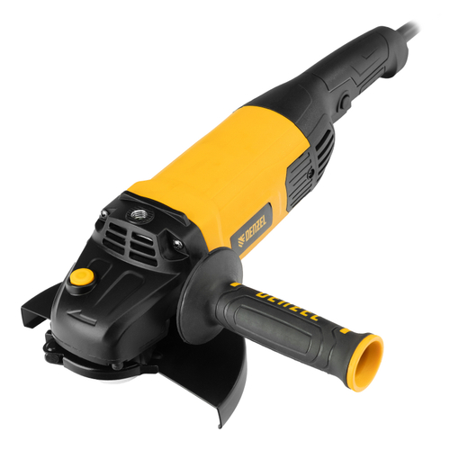 Машина шлифовальная угловая AG180-2000, 2000 Вт, 180 мм, 8500 об/мин// Denzel