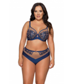 Синий бюстгальтер Monarch с мягкой чашкой (Размер: 70H) (Цвет: синий)