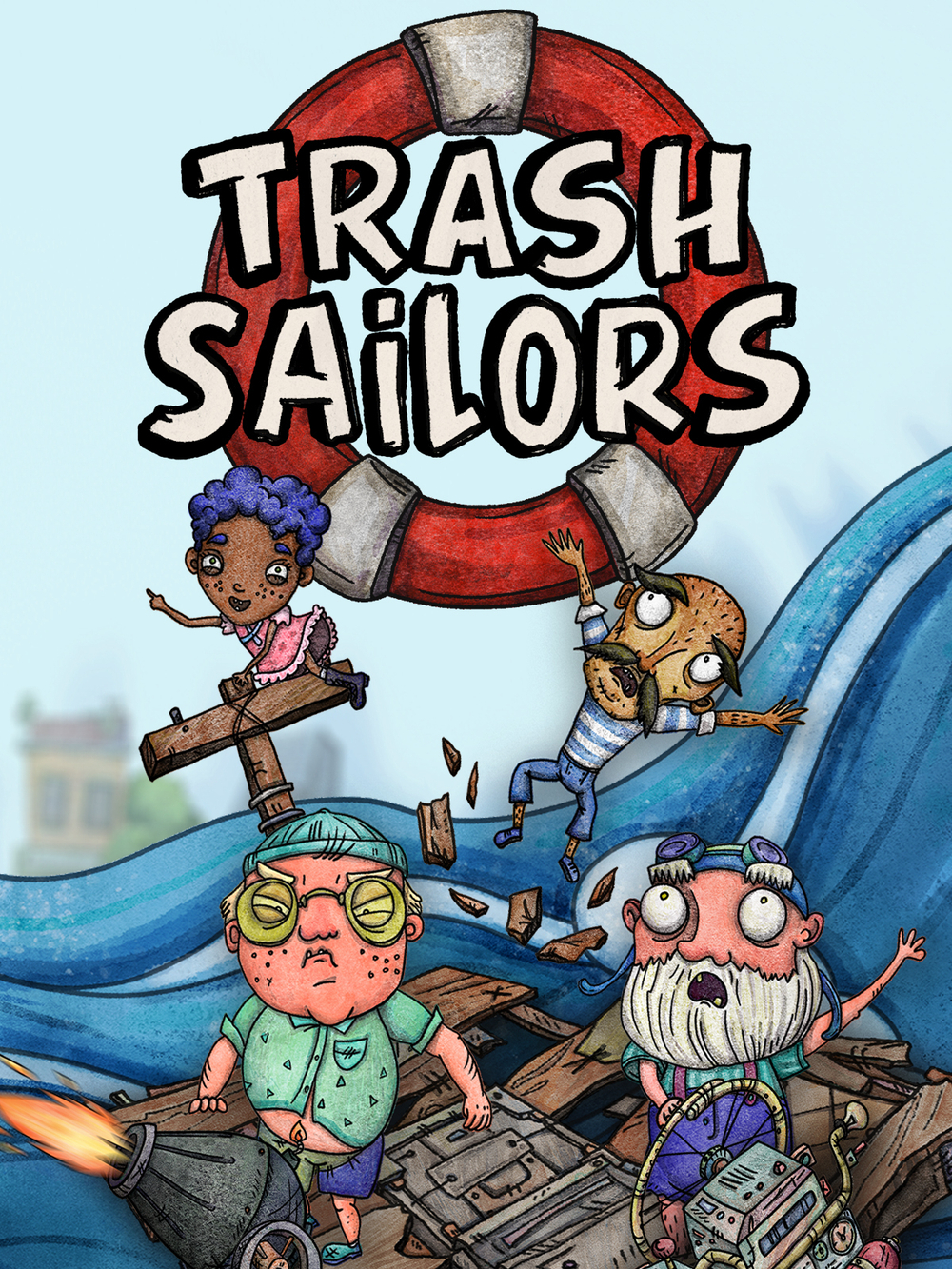 Trash Sailors (для ПК, цифровой код доступа)