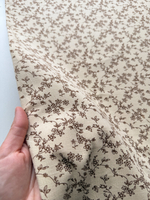 Микровельвет 100% хлопок Цветочный вальс