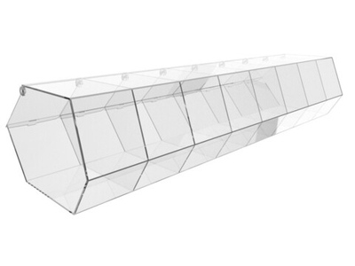 Диспенсер витрина для конфет мармеладов снеков орехов на 8 ячеек