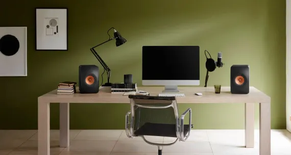 KEF LS50 Wireless II Moss Green