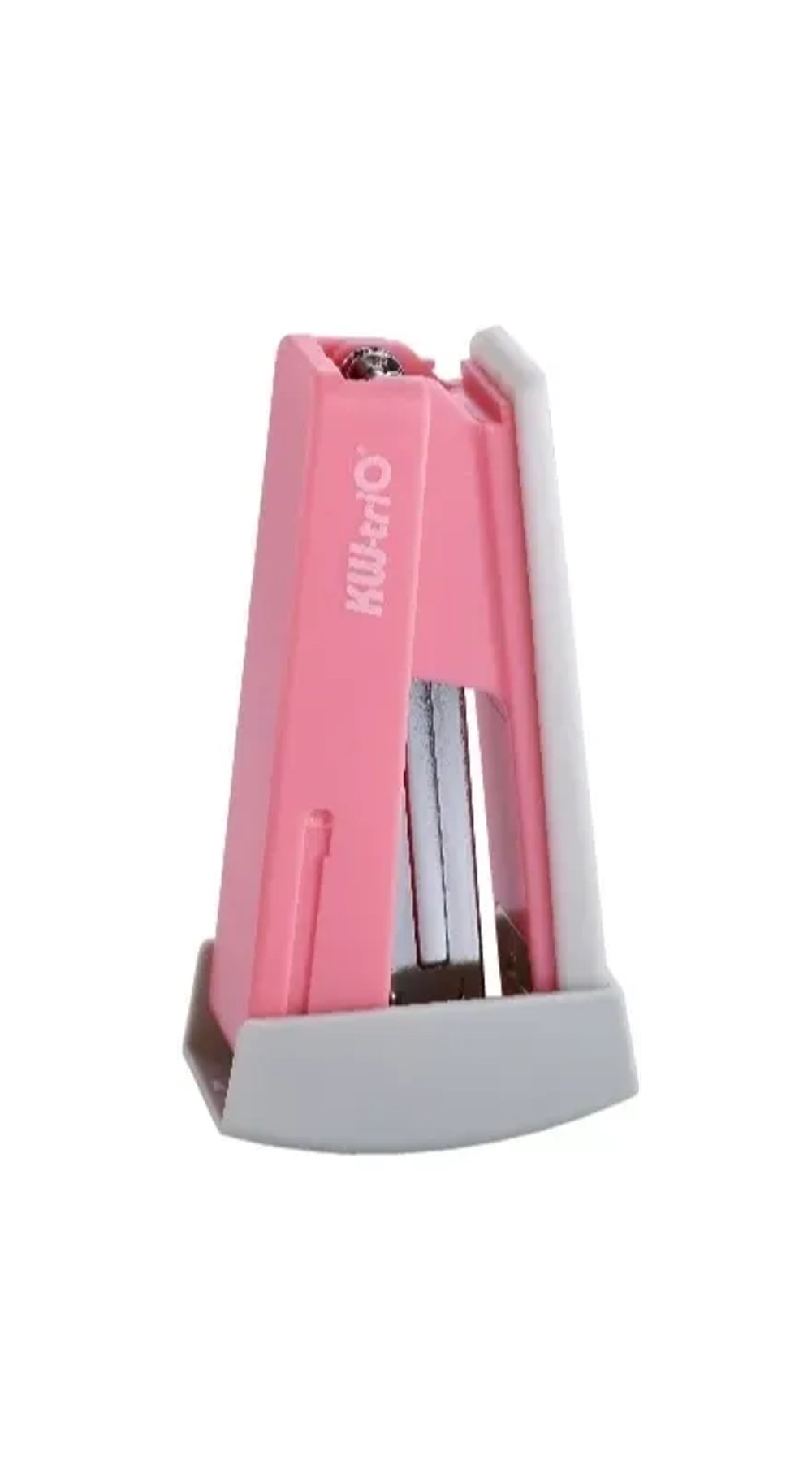 Степлер №24/6 20л. KW-TRIO Swing Standing+скобы розовый 055X6-PNK