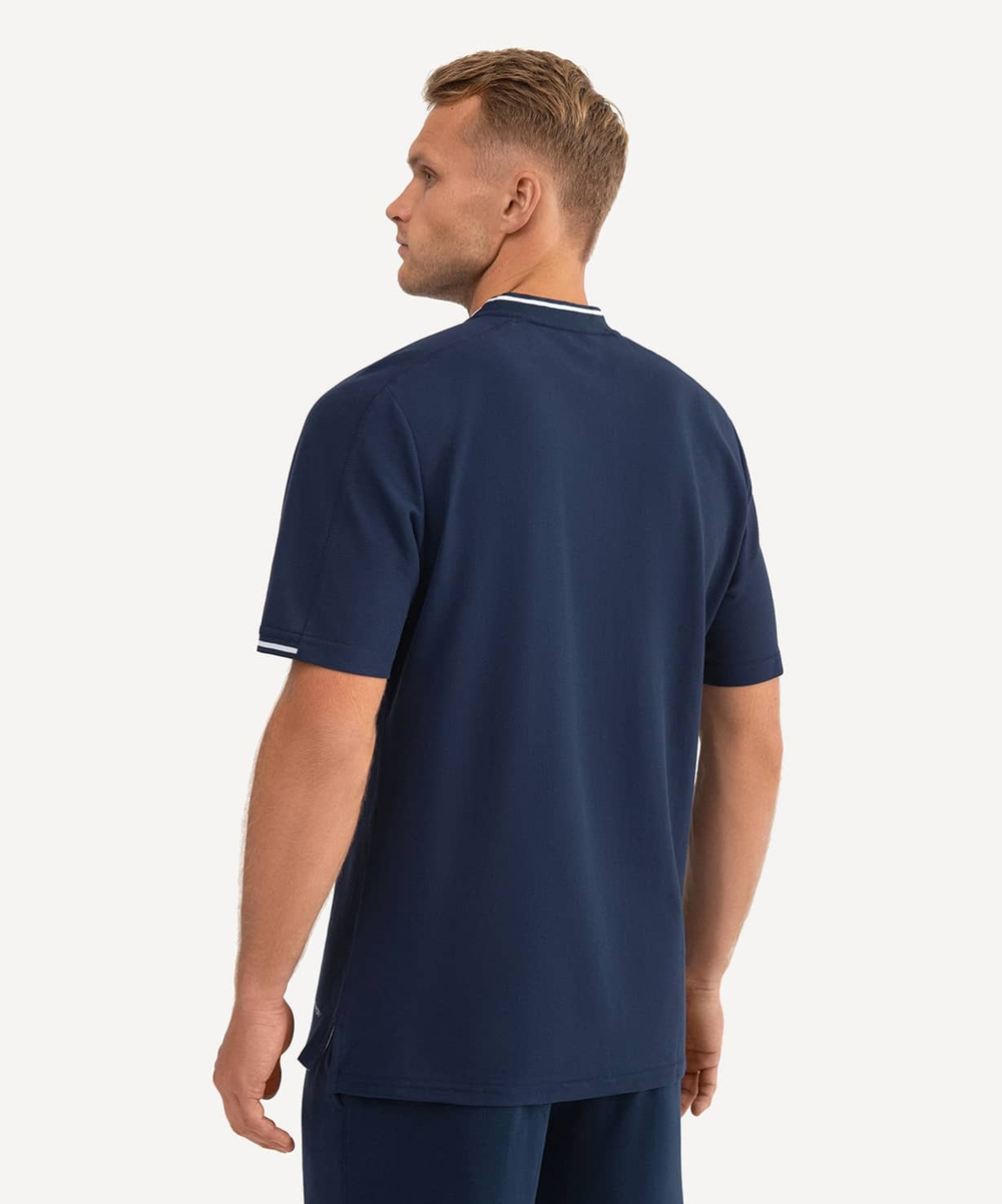 Поло DIVISION PerFormDRY Polo, темно-синий