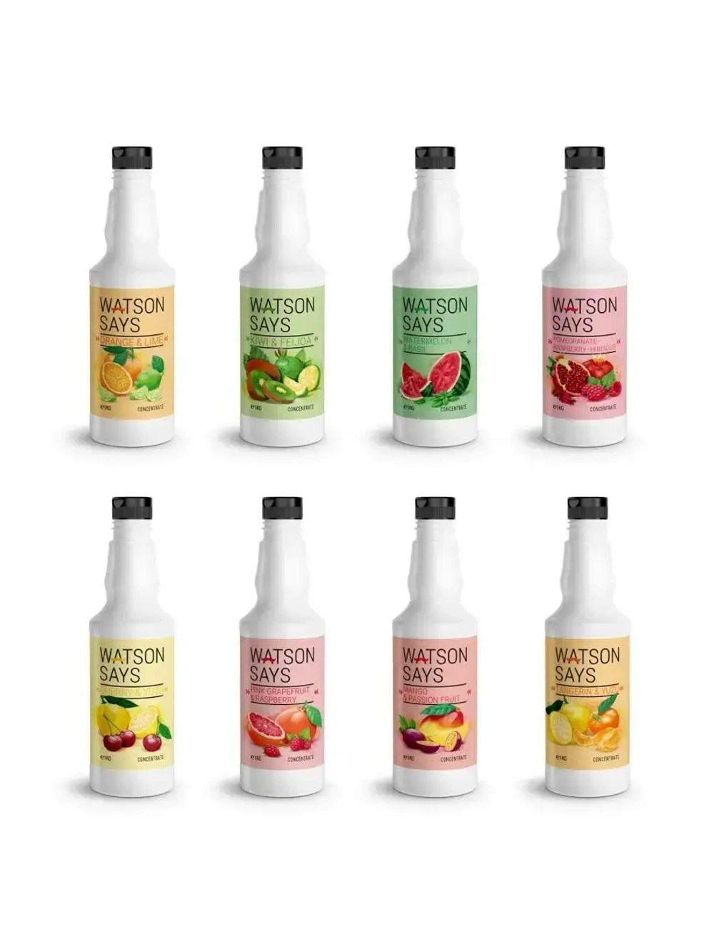 Основа для лимонадов и коктейлей WATSON SAYS Киви - Фейхоа 1кг