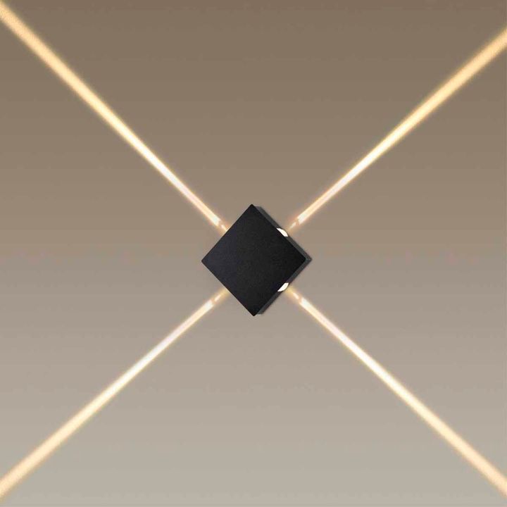 Настенный светодиодный светильник Odeon Light Hightech Vista 4259/8WL